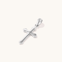 Orthodox Cross Pendant in Sterling Silver Pendants Bevilles 