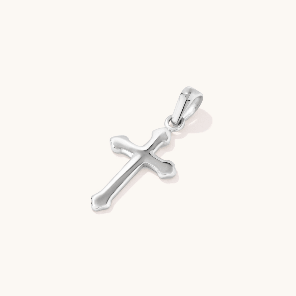 Orthodox Cross Pendant in Sterling Silver Pendants Bevilles 
