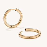 20mm Huggies in PVD Stainless Steel Earrings Bevilles 