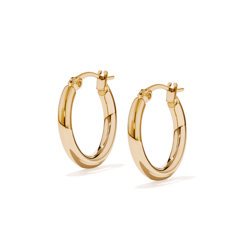 20mm Hoops in Waterproof PVD Stainless Steel Earrings Bevilles 