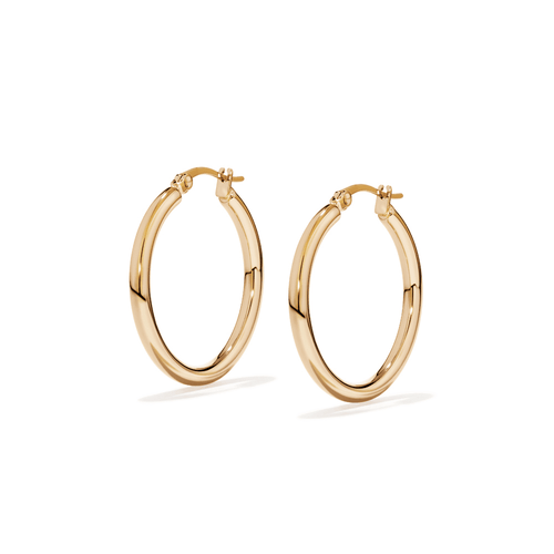 30mm Hoops in Waterproof PVD Stainless Steel Earrings Bevilles 