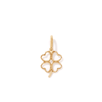 Clover Pendant in 9kt Bonded Gold Silver Filled Pendants Bevilles 