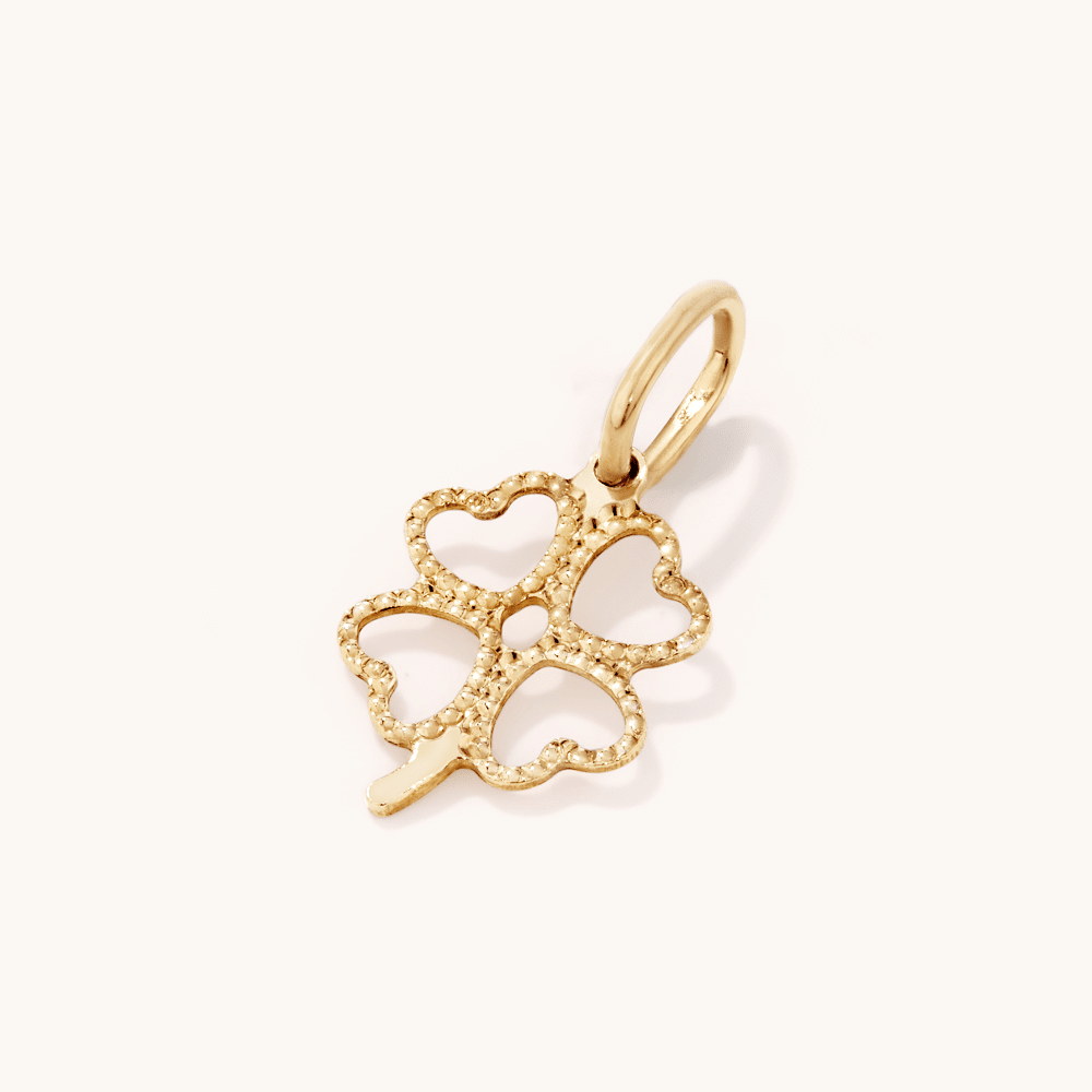 Clover Pendant in 9kt Bonded Gold Silver Filled Pendants Bevilles 