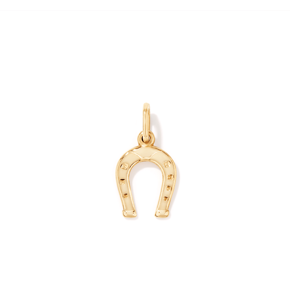 Horseshoe Pendant in 9kt Bonded Gold Silver Filled Pendants Bevilles 