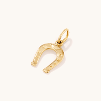 Horseshoe Pendant in 9kt Bonded Gold Silver Filled Pendants Bevilles 