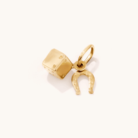 Lucky Charm Pendant in 9kt Bonded Gold Silver Filled Pendants Bevilles 