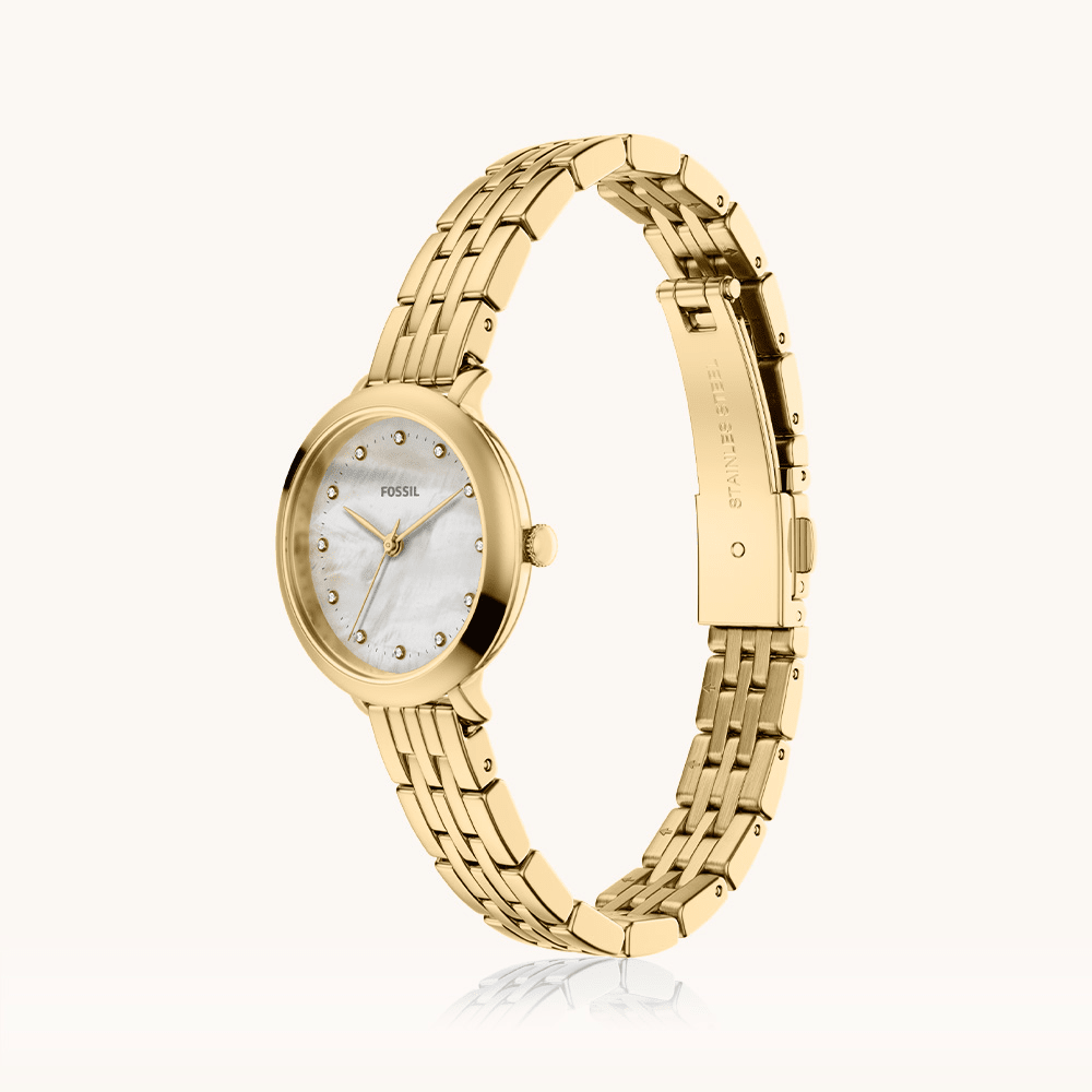 Fossil Heidi Gold Tone Watch ES5501 Watches Fossil 