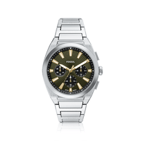 Fossil Everett Chronograph Silver Tone Watch FS6183 Watches Fossil 