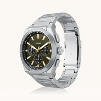 Fossil Everett Chronograph Silver Tone Watch FS6183 Watches Fossil 