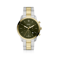 Fossil Neutra Chronograph Two-Tone Watch FS6189 Watches Fossil 