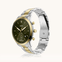 Fossil Neutra Chronograph Two-Tone Watch FS6189 Watches Fossil 