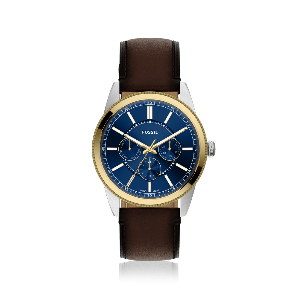 Fossil Pearson Chronograph Leather Watch FS6195 Watches Fossil 