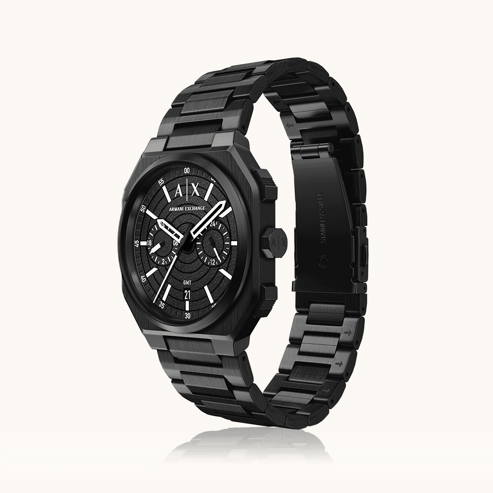 Armani Exchange Bass Black Tone Watch AX1478 Watches Armani Exchange 