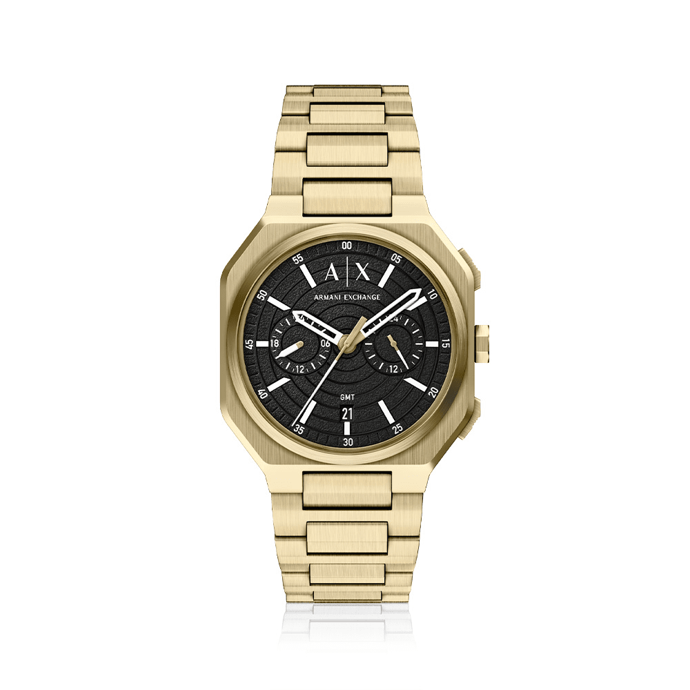 Armani Exchange Bass Gold Tone Watch AX1476 Watches Armani Exchange 