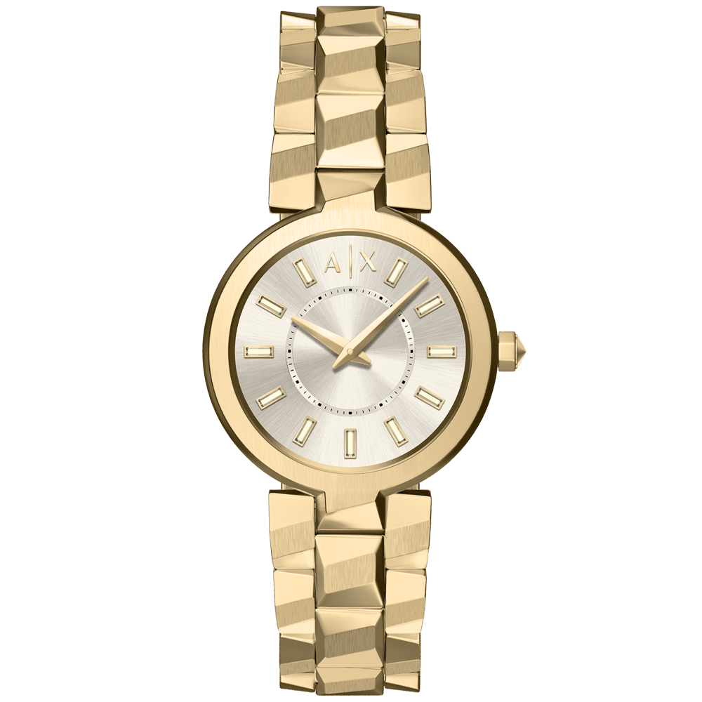 Armani Exchange Audora Gold Tone Watch AX4409 Watches Armani Exchange 