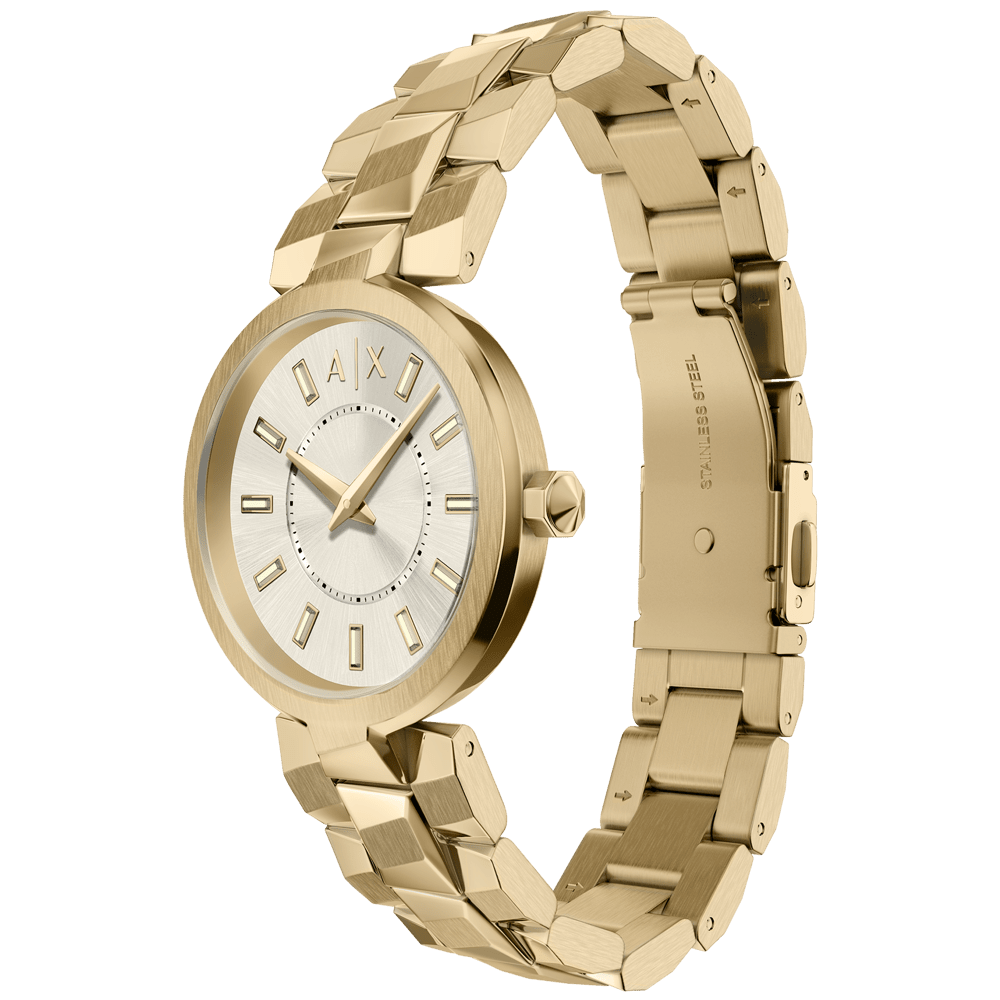 Armani Exchange Audora Gold Tone Watch AX4409 Watches Armani Exchange 
