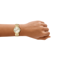 Armani Exchange Audora Gold Tone Watch AX4409 Watches Armani Exchange 