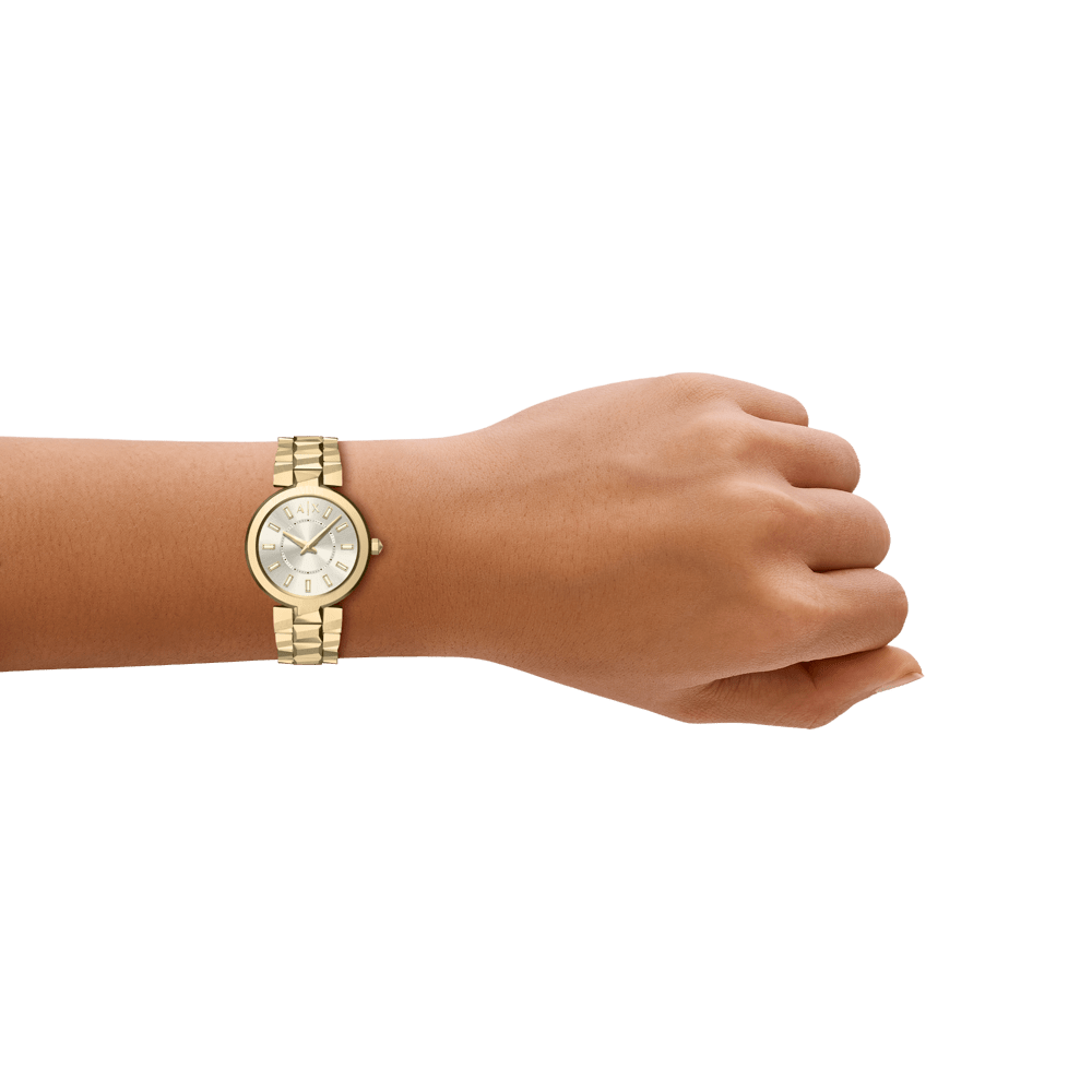 Armani Exchange Audora Gold Tone Watch AX4409 Watches Armani Exchange 