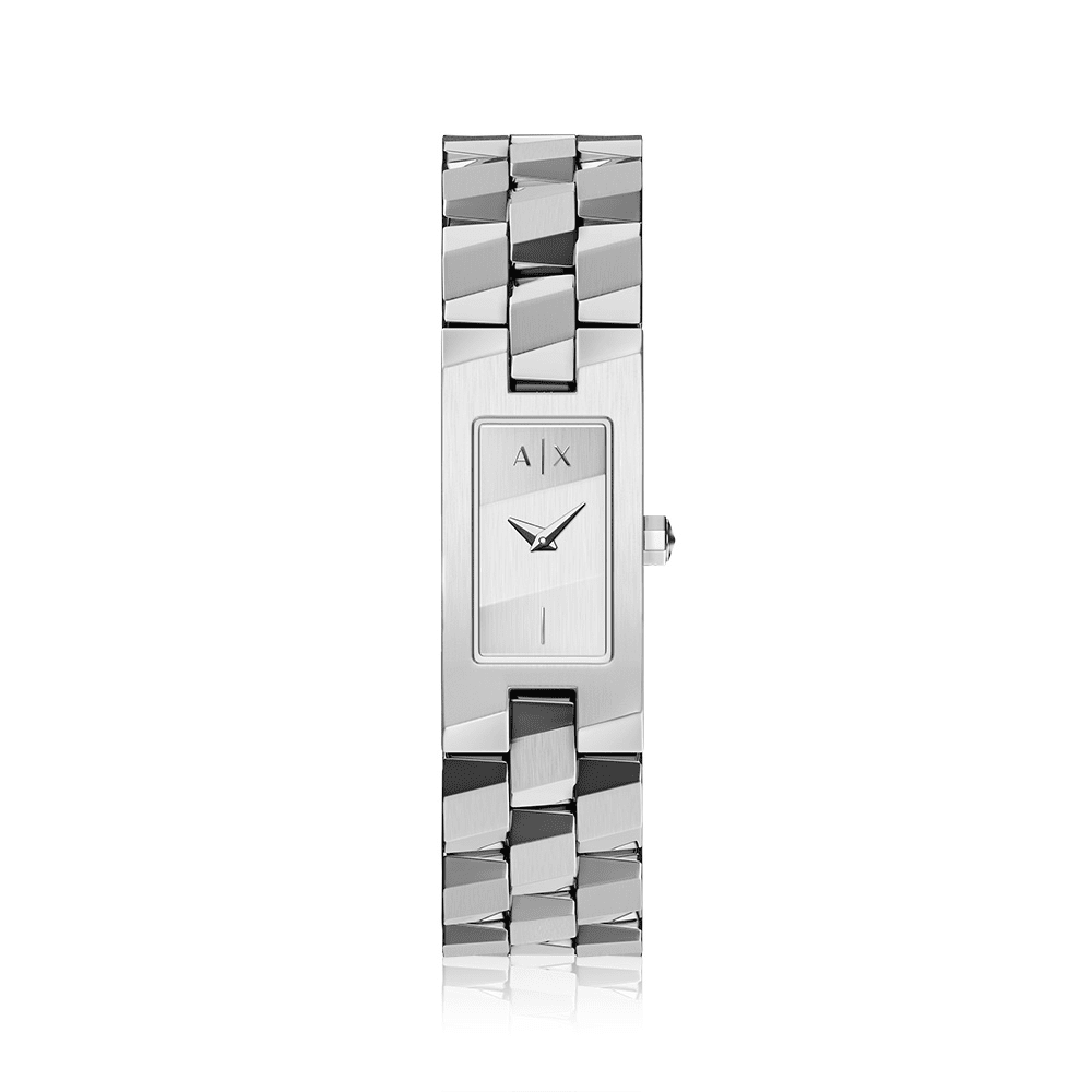Armani Exchange Aria Silver Tone Watch AX4700 Watches Armani Exchange 
