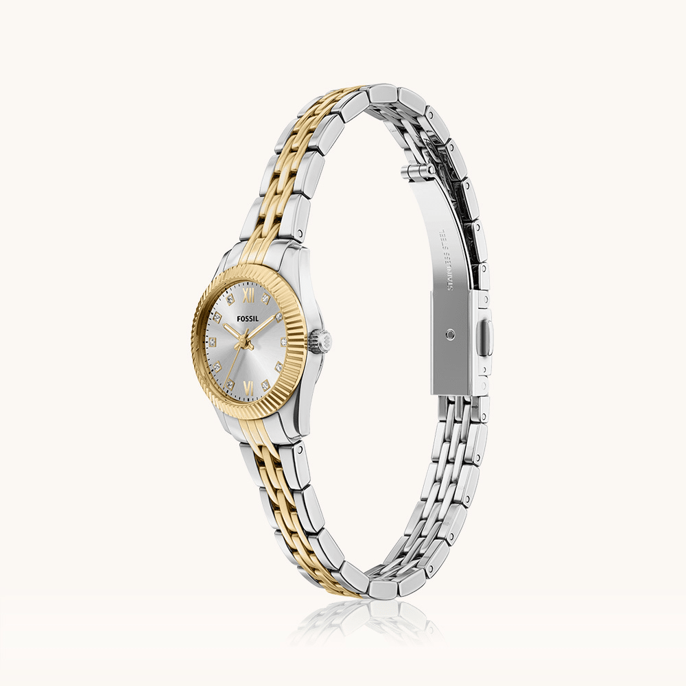 Fossil Scarlette Two-Tone Watch ES5473 Watches Fossil 