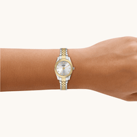 Fossil Scarlette Two-Tone Watch ES5473 Watches Fossil 