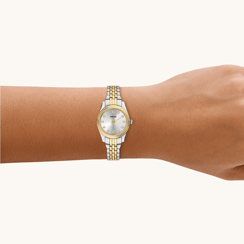 Fossil Scarlette Two-Tone Watch ES5473 Watches Fossil 