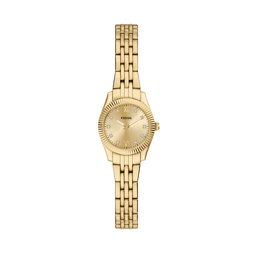 Fossil Scarlette Gold Tone Watch ES5474 Watches Fossil 