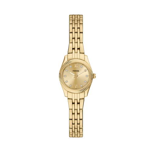 Fossil Scarlette Gold Tone Watch ES5474 Watches Fossil 