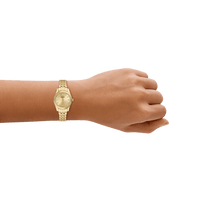 Fossil Scarlette Gold Tone Watch ES5474 Watches Fossil 