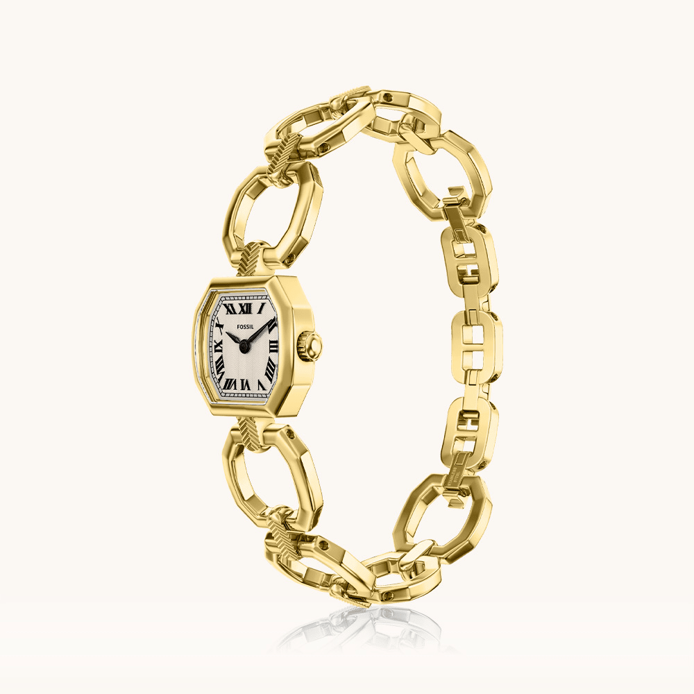 Fossil Harlow Gold Tone Watch ES5483 Watches Fossil 