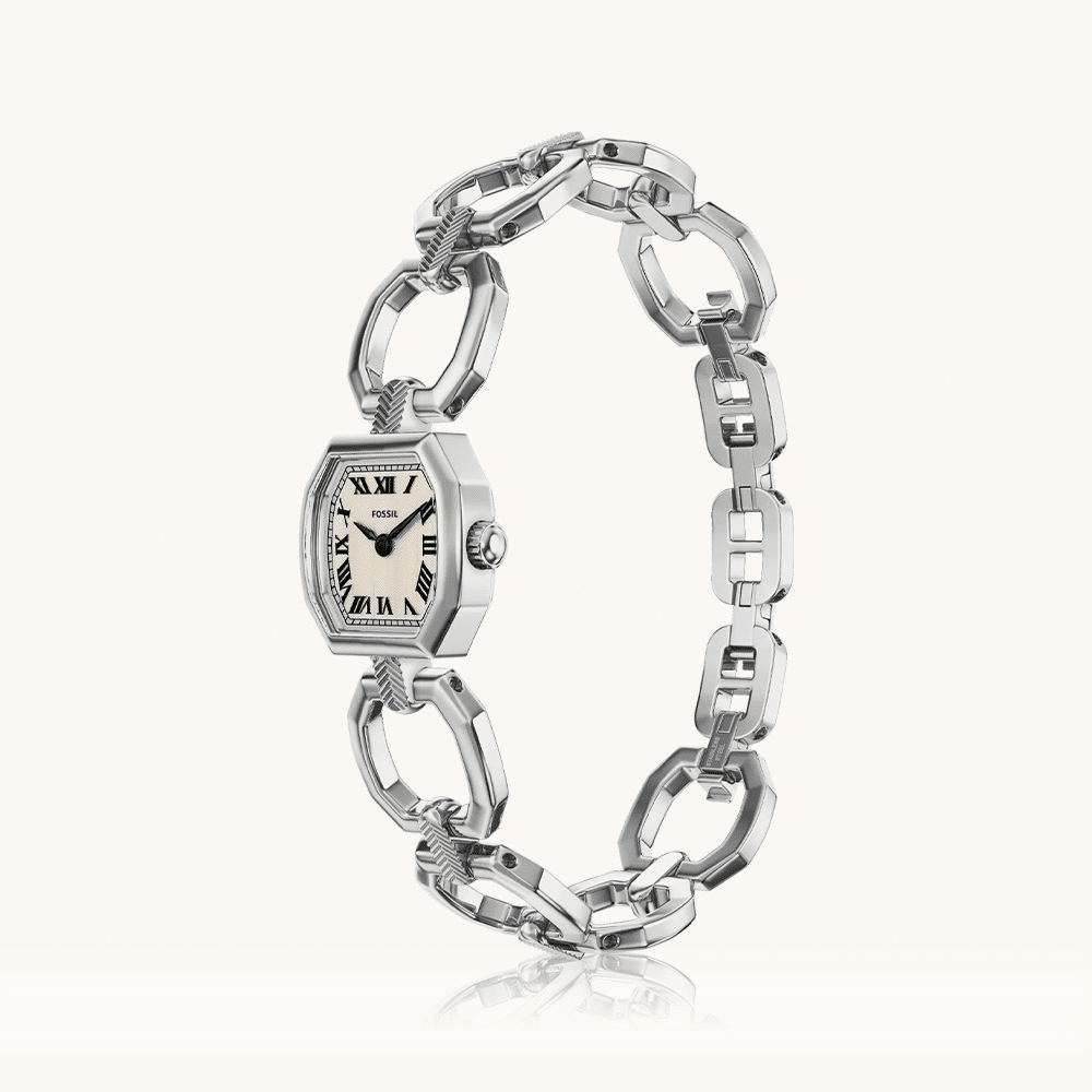 Fossil Harlow Silver Tone Watch ES5485 Watches Fossil 