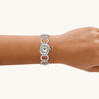 Fossil Harlow Silver Tone Watch ES5485 Watches Fossil 