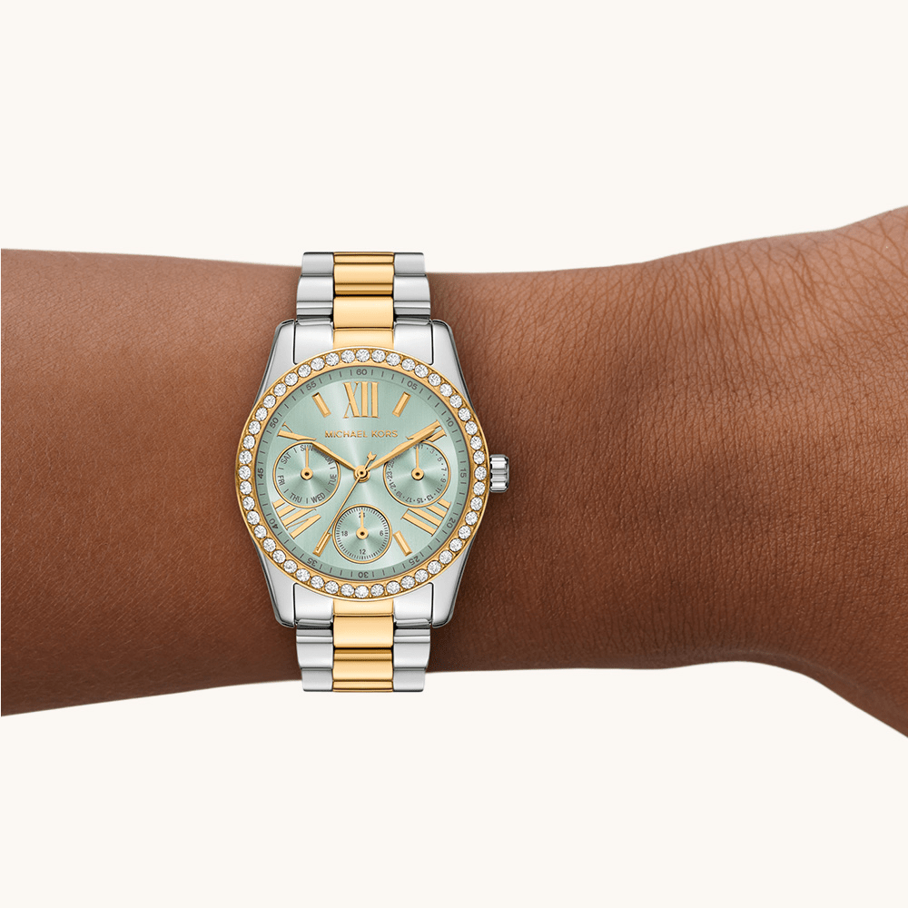 Michael Kors Lexington Multifunction Two-Tone Watch MK7609 Watches Michael Kors 