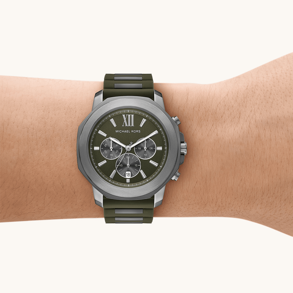 Michael Kors Prescott Green Tone Watch MK9263 Watches Michael Kors 
