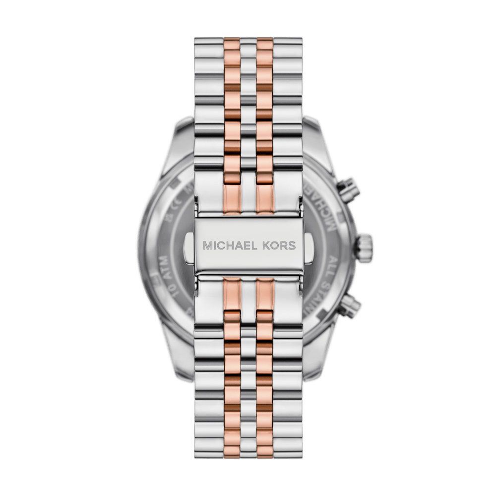Michael Kors Lexington Chronograph Two-Tone Watch MK9265 Watches Michael Kors 