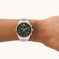 Michael Kors Lexington Chronograph Two-Tone Watch MK9265 Watches Michael Kors 