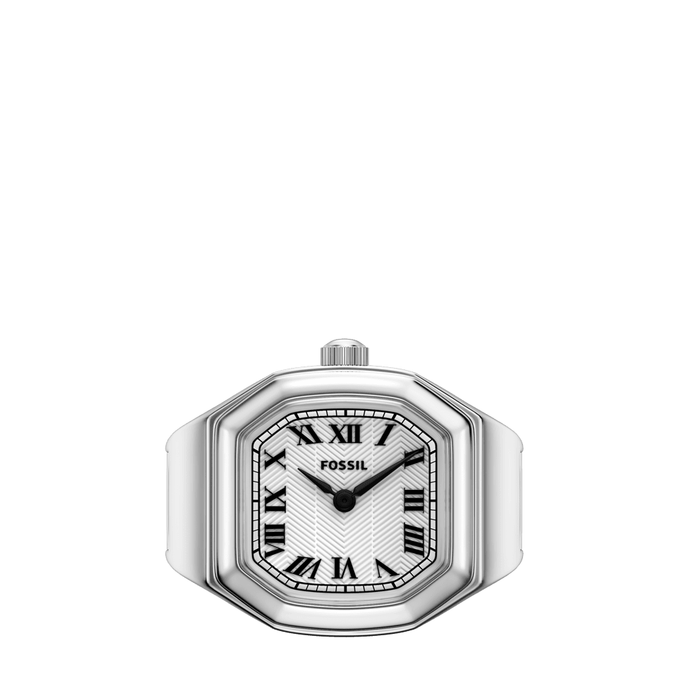 Fossil Harlow Silver Tone Ring Watch ES5482 Watches Fossil 