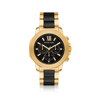 Michael Kors Prescott Chronograph Two-Tone Watch MK9729 Watches Michael Kors 