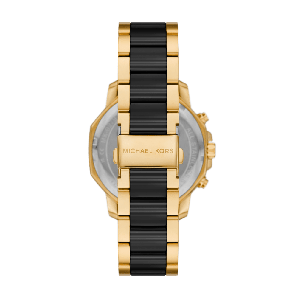 Michael Kors Prescott Chronograph Two-Tone Watch MK9729 Watches Michael Kors 
