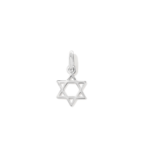 Star Of David Pendant in Sterling Silver Pendants Bevilles 