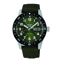 Seiko 5 Sports Automatic Green Nylon Watch HDB008K Watches Seiko 