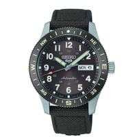 Seiko 5 Sports Automatic Brown Nylon Watch HDB009K Watches Seiko 