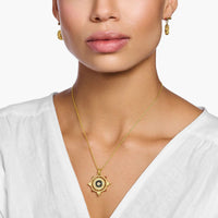 THOMAS SABO Rotating Coin Gold Pendant Pendant Thomas Sabo 