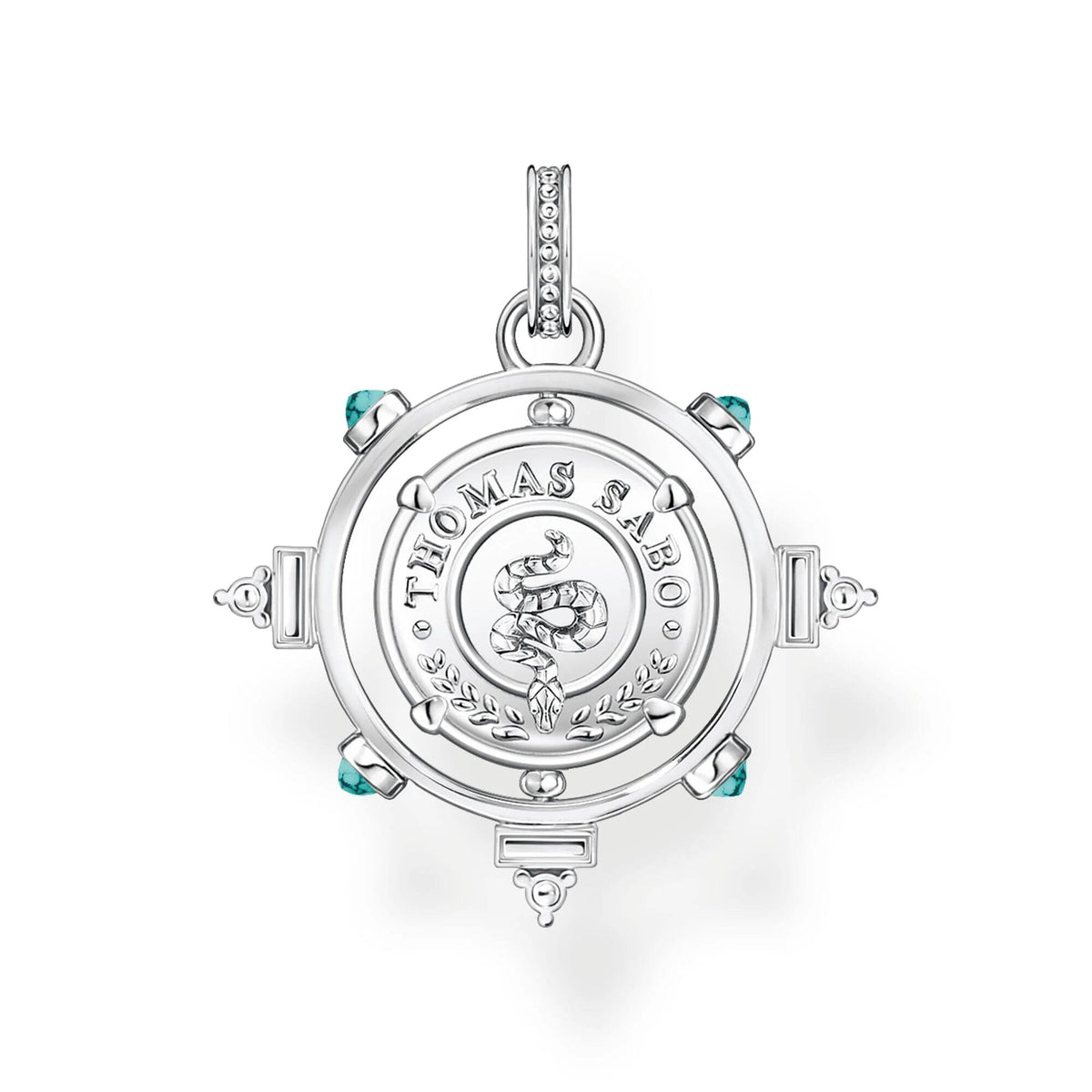 THOMAS SABO Rotating Coin Silver Pendant Pendant Thomas Sabo 