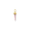 THOMAS SABO Rose Quartz Crystal Pendant Gold Pendants THOMAS SABO 