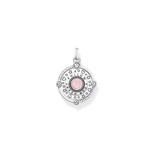 THOMAS SABO Small Pendant with Heart Planet Pendants THOMAS SABO 