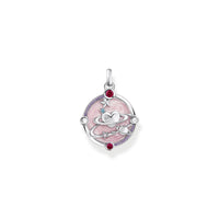 THOMAS SABO Small Pendant with Heart Planet Pendants THOMAS SABO 