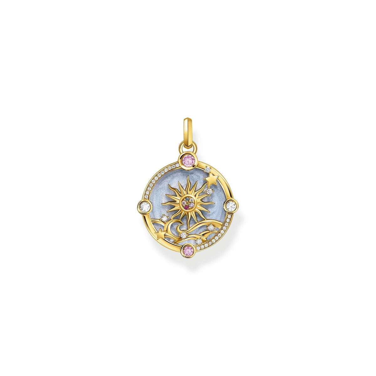 THOMAS SABO Small Pendant with Sun Pendants THOMAS SABO 