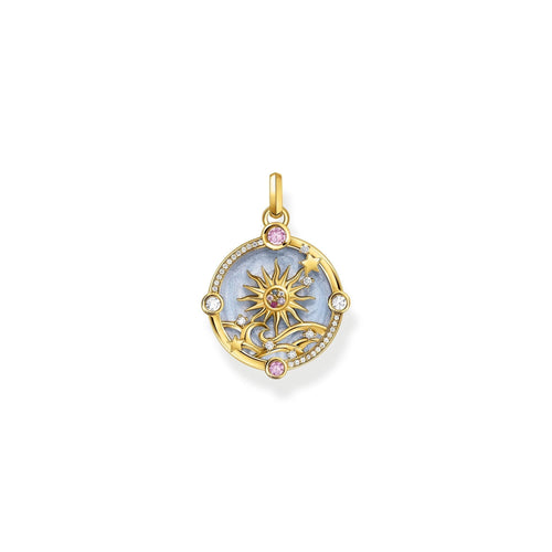 THOMAS SABO Small Pendant with Sun Pendants THOMAS SABO 