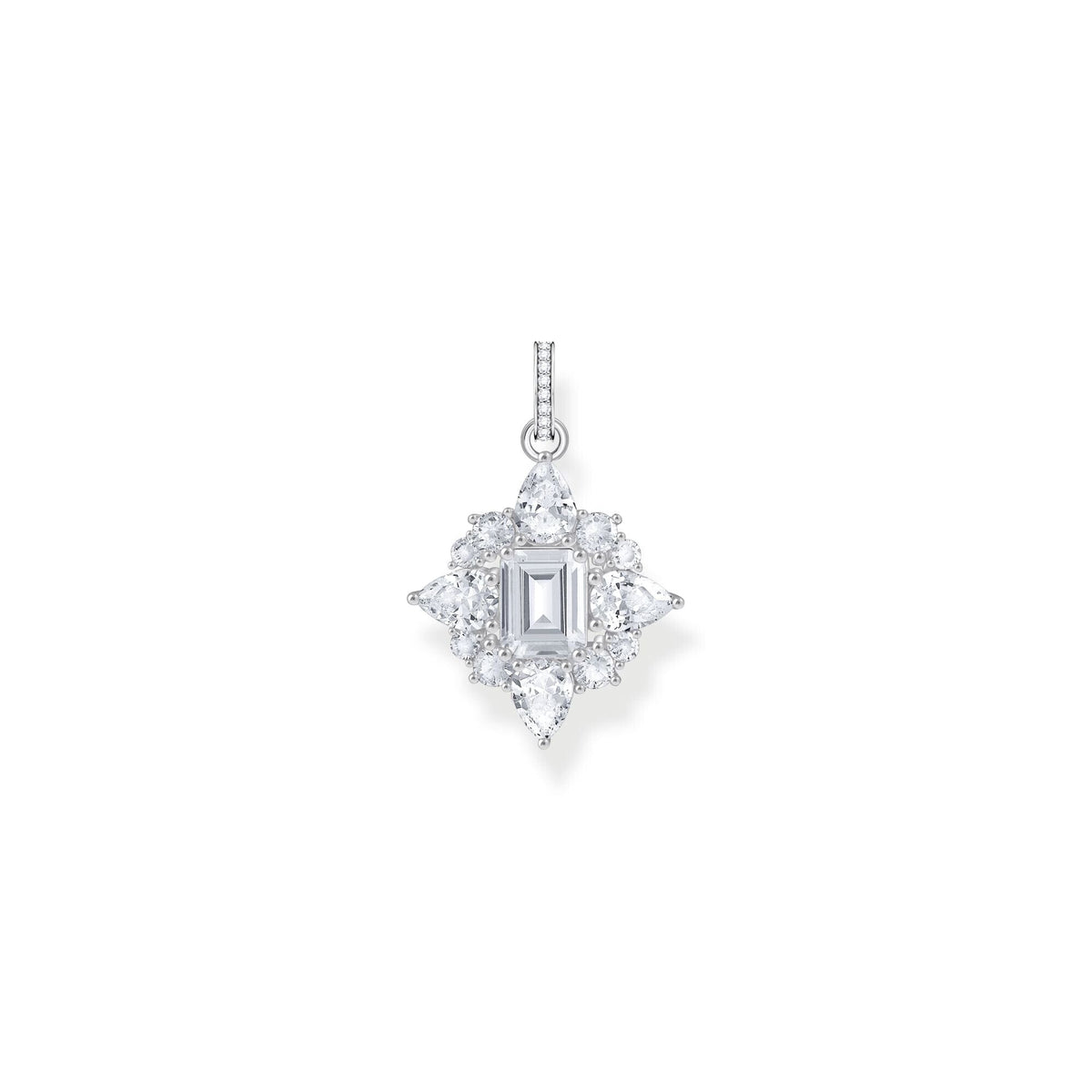 THOMAS SABO Heritage Glam Pendant with White Zirconia Stones Pendants THOMAS SABO 